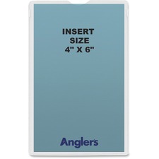 Anglers Self-stick Crystal Clear Poly Envelopes