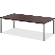 HON Coffee Table, Metal Legs, 48"W