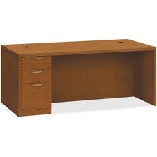 HON Valido Left Pedestal Desk, 72"W - 3-Drawer