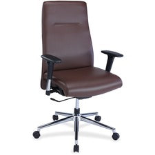 Lorell Leather Suspension Chair