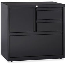Lorell 30" Personal Storage Center Lateral File - 3-Drawer