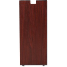 Lorell Mahogany Laminate Credenza Leg