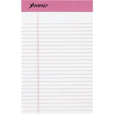 TOPS Pink Binding Writing Pads