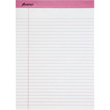 TOPS Pink Binding Writing Pads - Letter