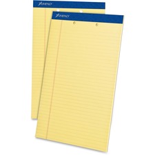 Ampad Perforated Ruled Pads - Legal