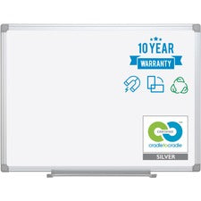 MasterVision EasyClean Dry-erase Board