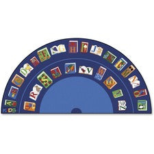 Carpets for Kids Reading/The Book Semi-circle Rug
