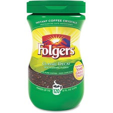 Folgers&reg; Classic Decaffinated Instant Coffee Crystals Instant