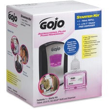 Gojo&reg; LTX-7 Plum Foam Dispenser Starter Kit