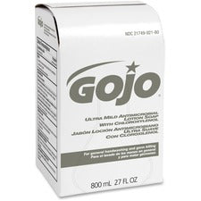 Gojo® 800 ml Bag Refill Antibacterial Lotion Soap