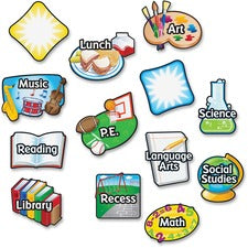 Learning Resources Magnetic Subject Labels