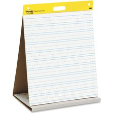 Post-it&reg; Tabletop Easel Pad with Primary Lines