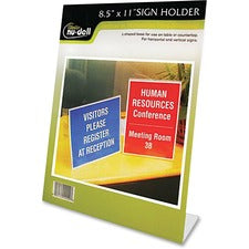NuDell One-piece Vertical Sign Holder
