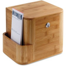 Safco Bamboo Suggestion Box