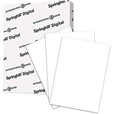 Springhill Digital Inkjet, Laser Print Copy & Multipurpose Paper - 10% Recycled