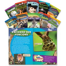 Shell Education TFK 4th-Grade Spanish 10-Book Set 1 Printed Book