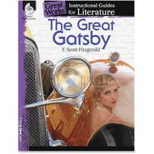 Shell Education The Great Gatsby Literature Guide Printed Book by F.Scott Fitzgerald