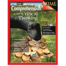 Shell Education Grade 1 Comprehension/Critical Thinking Book Printed/Electronic Book