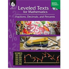 Shell Education Fractions/Math Leveled Texts Book Printed/Electronic Book by Lori Barker