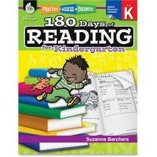 Shell Education Education 18 Days Reading for Kndrgrtn Book Printed/Electronic Book by Suzanne Barchers, Ed.D.