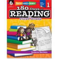 Shell Education Education 18 Days of Reading 1st-Grade Book Printed/Electronic Book by Suzanne Barchers, Ed.D.