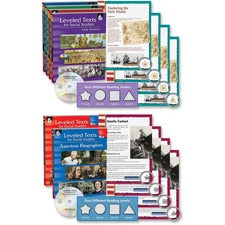 Shell Education Social Studies Leveled Texts Book Set Printed/Electronic Book