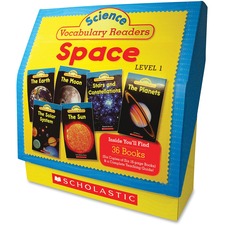 Scholastic Res. Grade 1-2 Vocabulary Readers Space Books Printed Book by Liza Charlesworth