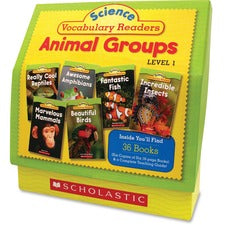 Scholastic Res. Vocabulary Readers Animal Groups Printed Book by Liza Charlesworth