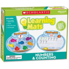 Scholastic Numbers & Counting Learning Mats