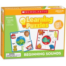 Scholastic Beginning Sounds Learning Puzzles