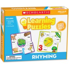 Scholastic Rhyming Learning Puzzles