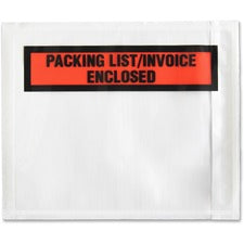 Sparco Pre-Labeled Waterproof Packing Envelopes