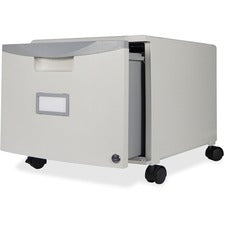 Storex 18" Mobile Filing Cabinet - 1-Drawer