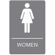 HeadLine ADA Women Restroom Sign with Symbol