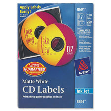 Avery&reg; CD Labels with 200 Spine Labels