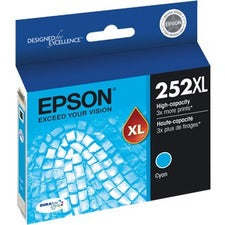 Epson DURABrite Ultra 252XL Ink Cartridge - Cyan