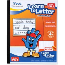 Mead Learn To Letter Writing Book Printed Book