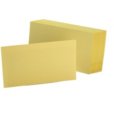 Oxford Colored Blank Index Cards