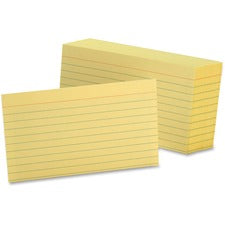 Oxford Colored Ruled Index Cards