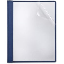 Oxford Linen Clear Front Report Covers