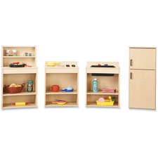 young Time - Play Kitchen Set - 4 Piece Set - Assembled