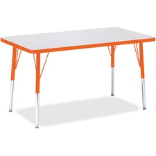 Berries Adult Height Color Edge Rectangle Table