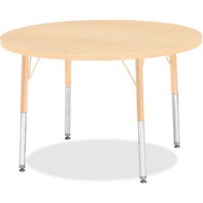 Berries Elementary Height. Maple Top/Edge Round Table