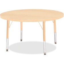 Berries Toddler Height Maple Top/Edge Round Table