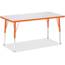 Berries Adult Height Color Edge Rectangle Table