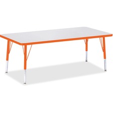 Berries Toddler Height Prism Edge Rectangle Table