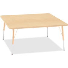 Berries Adult Height Maple Top/Edge Square Table