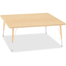 Berries Elementary Height Maple Top/Edge Square Table