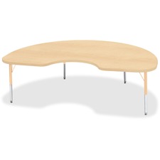 Berries Toddler Height Maple Top/Edge Kidney Table