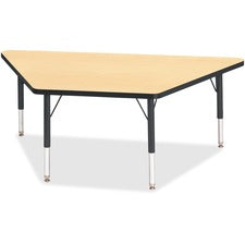 Berries Black Edge Toddler Height Trapezoid Table